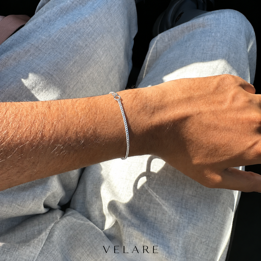Kit Colar Cruz + Pulseira Prata 925 - Velare