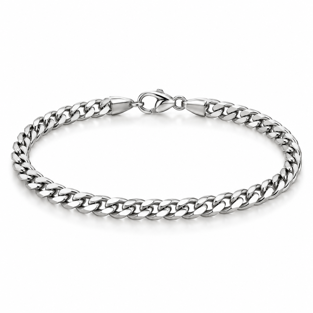 Pulseira Grumet 3 mm VELARE em fundo branco